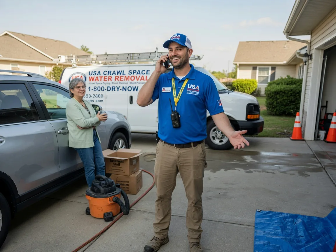 Crawl Space Water Removal Lone Jack, MO FAQs